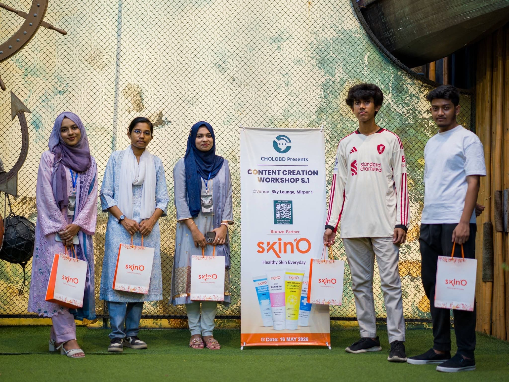 CholoBD Presents Content Creation Workshop S.1  — skinO campus event